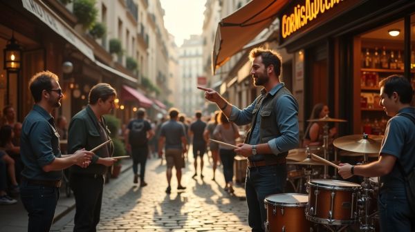 Des cours de batterie uniques pour tous les niveaux à Paris