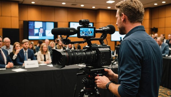 Vidéaste évènementiel : les secrets d'une diffusion captivante